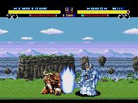 une photo d'Ã©cran de Mighty Morphin Power Rangers (Megadrive) sur Sega Megadrive